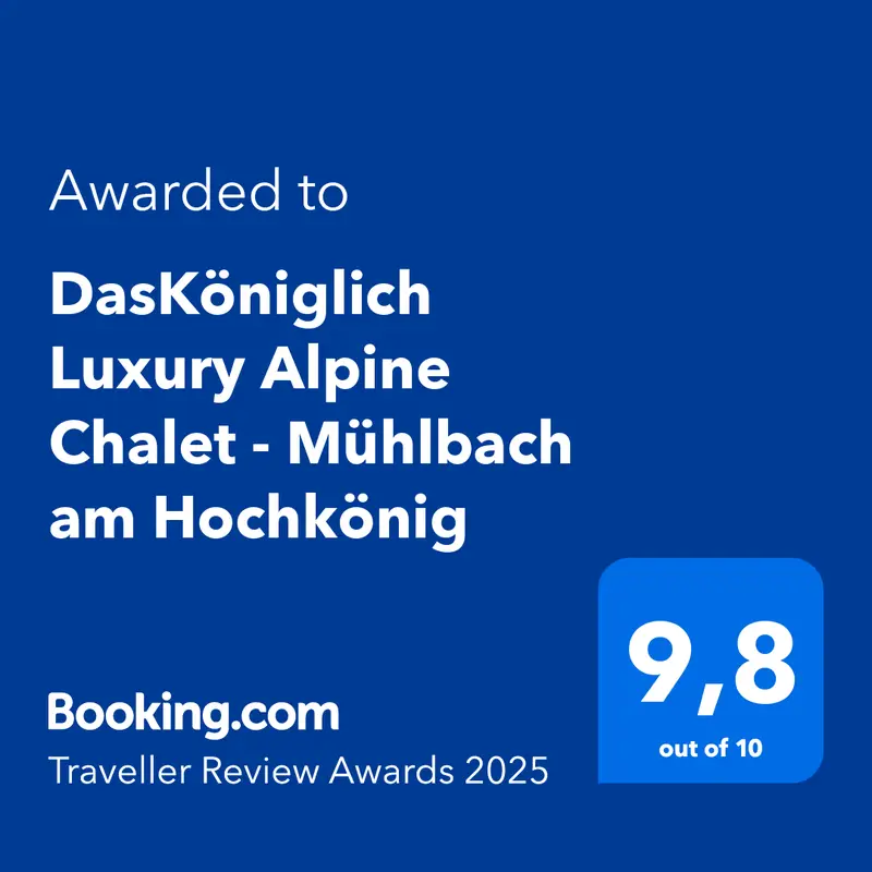 جائزة Booking.com: تقييم 9.8 من 10